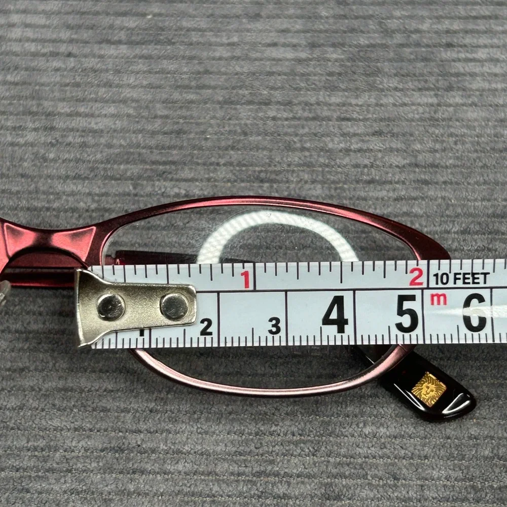 Anne Klein AK5014 Burgundy Fade Cat Eye Optical Y2k Eyeglass Frames 135 604